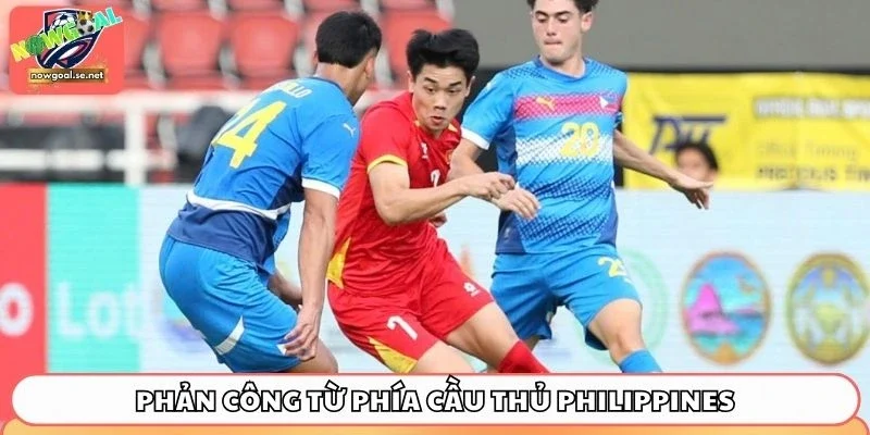 Phản công từ phía cầu thủ Philippines