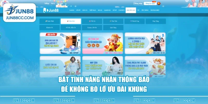 bat tinh nang nhan thong bao de khong bo lo uu dai khung