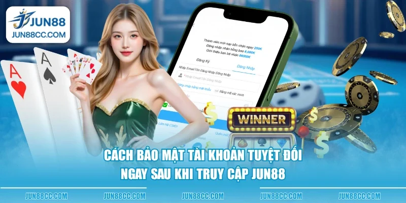 cach bao mat tai khoan tuyet doi ngay sau khi truy cap jun88